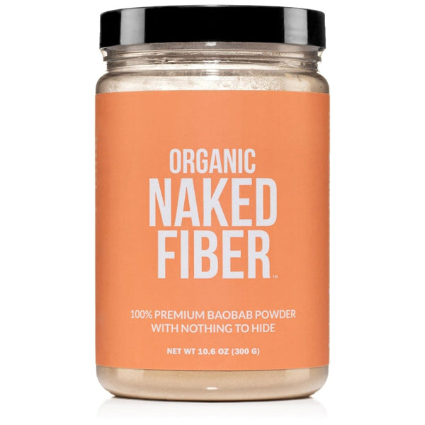 2 Pack -Naked Fiber Organic Baobab Powder Fiber Supplement 10.6oz