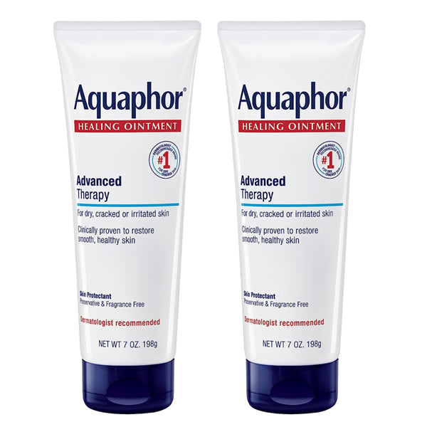 2 Pack - Aquaphor Healing Ointment Dry Skin Moisturizer 7oz