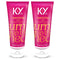 2 Pack - K-Y Warming Jelly Sensorial Personal Lubricant Tube 5 oz