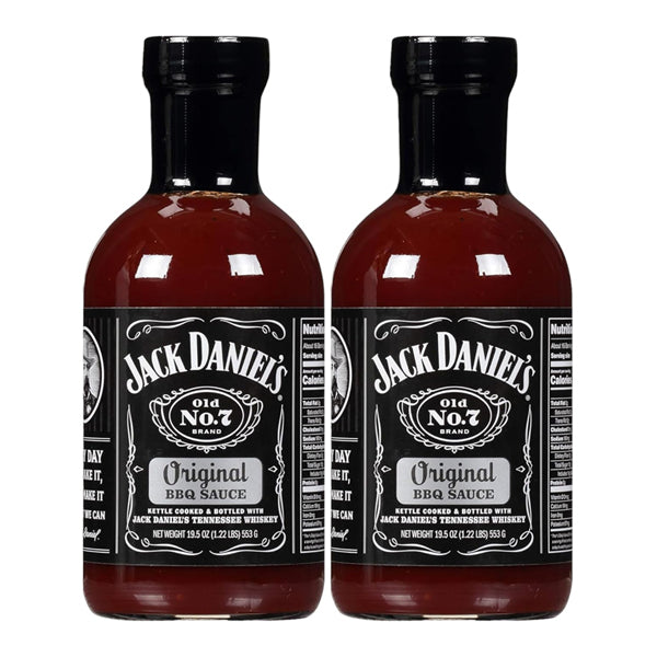 2 Pack - Jack Daniels Old No. 7 Original BBQ Sauce, 19.5 Oz