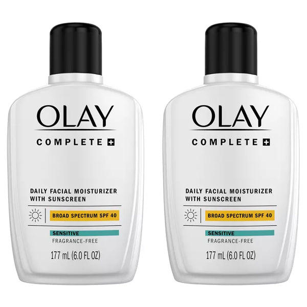 2 Pack - Olay Complete + Daily Facial Moisturizer with Sunscreen SPF 40 6oz