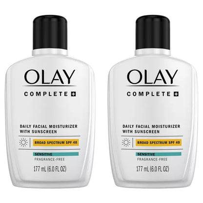 2 Pack - Olay Complete + Daily Facial Moisturizer with Sunscreen SPF 40 6oz