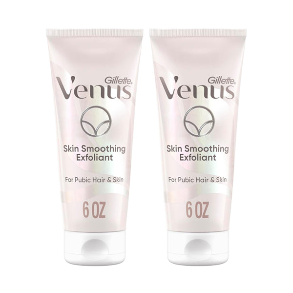 2 Pack - Gillette Venus Intimate Grooming Skin-Smoothing Exfoliant 6oz