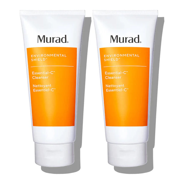 2 Pack - Murad Environmental Shield Essential-C Cleanser 6.75 oz + Bonus Gift