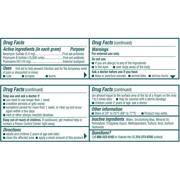 2 Pack - Neosporin Plus Pain Relief Cream Maximum Strength 0.5oz