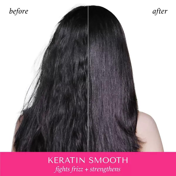 Hask Keratin Protein Smoothing Shampoo & Conditioner Combo 12oz Each