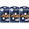 3 Pack - Febreze Auto Car Air Freshener Air Vent Clip Sandalwood Scent 2 Pack