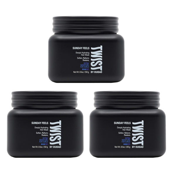 3 Pack - TWIST Sunday Feels Deeply Hydrating Hair Mask 8.5 oz