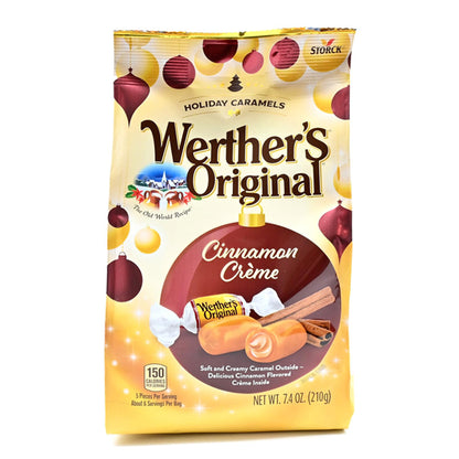 3 Pack - Werther's Original Cinnamon Creme Soft Candy 7.4oz