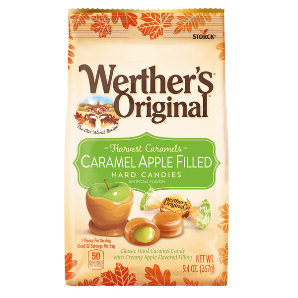 3 Pack - Werther's Original Hard Apple Filled Caramel Candy 9.4oz