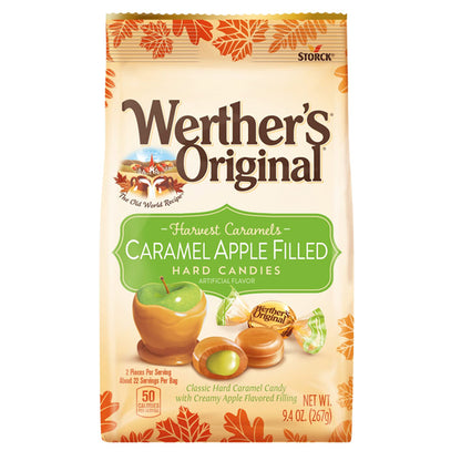 3 Pack - Werther's Original Hard Apple Filled Caramel Candy 9.4oz