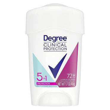 3 Pack - Degree Clinical Protection 5 in 1 Protection Deodorant 1.7oz