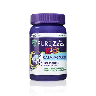 2 Pack - Vicks PURE Zzz’s Kidz Calming Sleep Gummies 42 Count Each