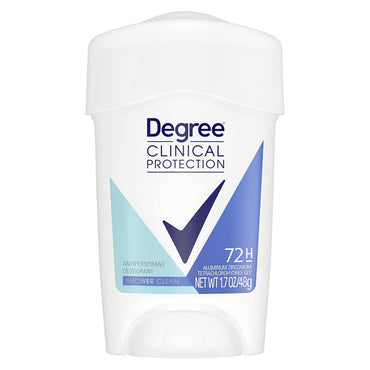 3 Pack - Degree Clinical 72 Hour Antiperspirant for Women Shower Clean 1.7oz