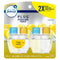 3 Pack - Febreze Kitchen Fade Defy Plug Air Freshener Fresh Lemon 2ct Each