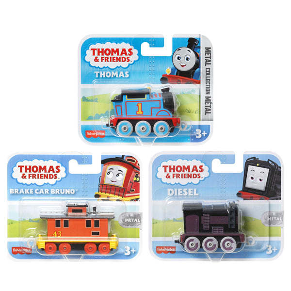 Thomas & Friends Toy Train Diecast Metal Push-Along Vehicle Bundle