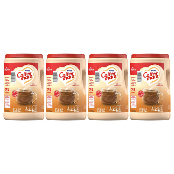 4 Pack - Nestle Coffee mate Original Powdered Coffee Creamer 56oz