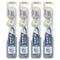 4 Pack - Oral-B CrossAction Eco Manual Toothbrush, Medium Bristles