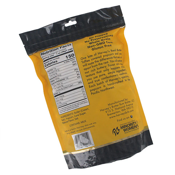 4 Pack - Harvey's Real Butter Toffee Popcorn 9 oz Bags