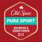 4 Pack - Old Spice Pure Sport 2in1 Shampoo & Conditioner for Men 22oz