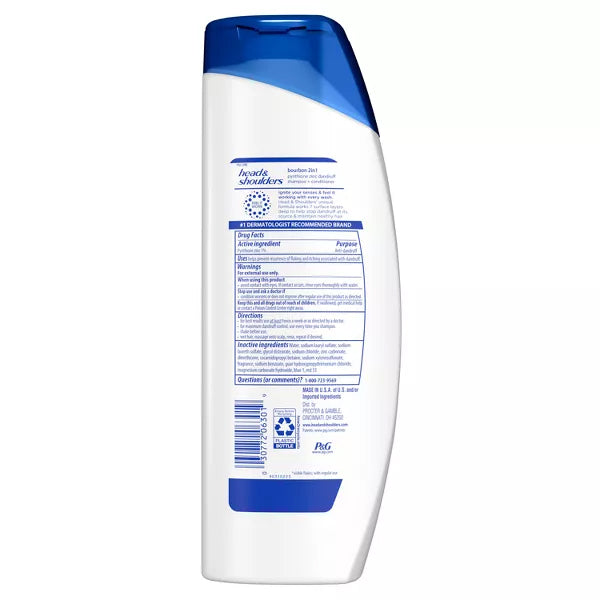 4 Pack - Head & Shoulders Advanced Series Bourbon Anti-Dandruff 2-in-1 12.5oz