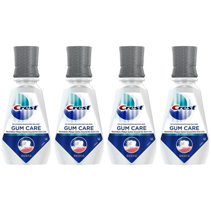 4 Pack - Crest Gum Care Mouthwash Cool Wintergreen with CPC 16.9oz