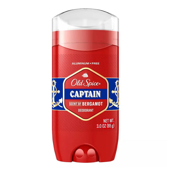 6 Pack - Old Spice Red Collection Captain Scent Deodorant for Men 3oz