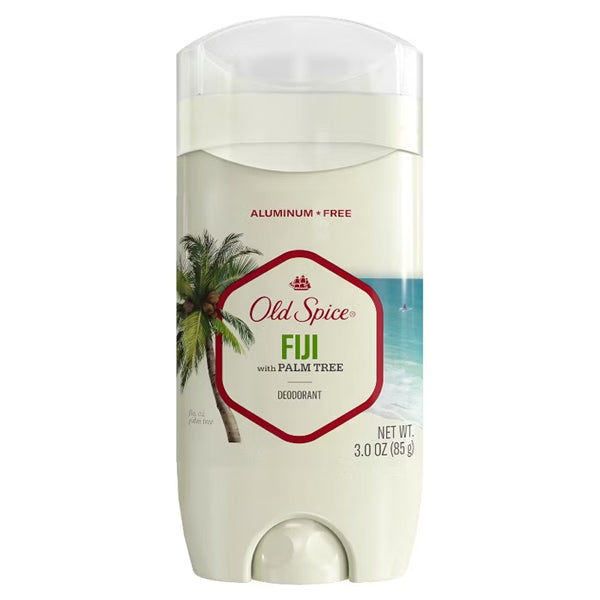 6 Pack - Old Spice Aluminum-Free Deodorant for Men Fiji with Palm Tree Scent 3oz