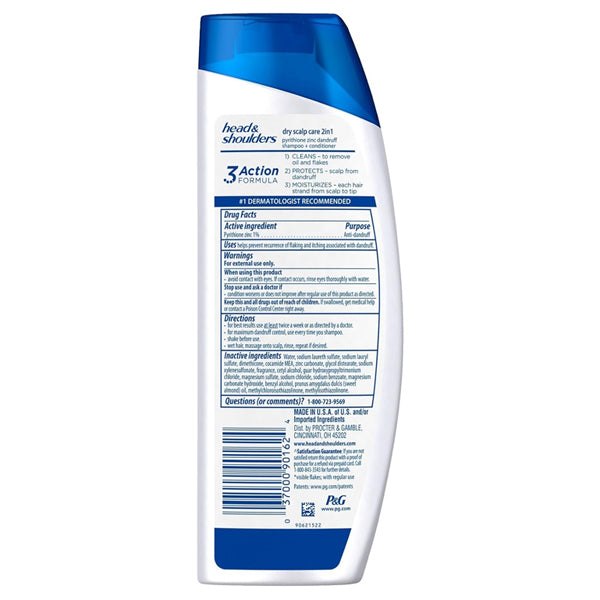 6 Pack - Head & Shoulders Dandruff Dry Scalp Care 2-in-1 with Almond Oil 8.45oz