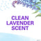 6 Pack - Secret Invisible Solid Antiperspirant and Deodorant Clean Lavender 2.6oz