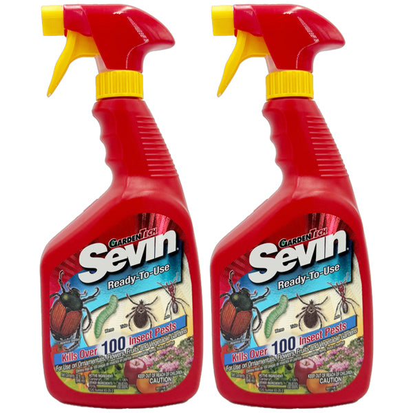 2 Pack - GardenTech Sevin Ready To Use Insect Killer 32oz