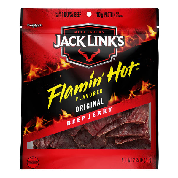 6 Pack - Jack Links Doritos Flamin' Hot Beef Jerky 2.65oz