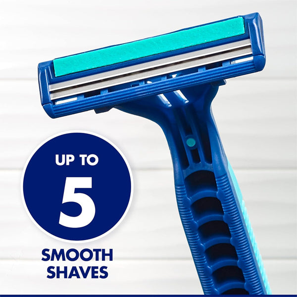 Gillette Sensor2 Plus Lubrastrip Pivot Men's Disposable Razor 21 Count