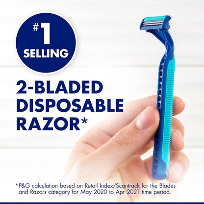 Gillette Sensor2 Plus Lubrastrip Pivot Men's Disposable Razor 21 Count