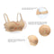 GXXGE 4Pack Seamless Nursing Maternity Bra for Breastfeeding - Size 3XL