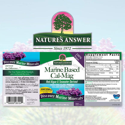 Nature's Answer Marine Based Calcium Magnesium 16 fl oz