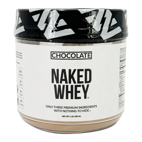 Naked Whey All Natural Grass Fed Whey Protein Powder Chocolate 1lb