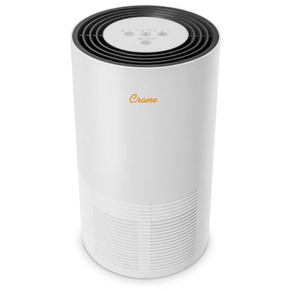 Crane Air Purifier with True HEPA Filter Germicidal UV Light EE-5068