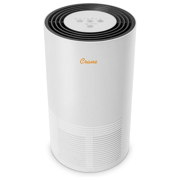 Crane Air Purifier with True HEPA Filter Germicidal UV Light EE-5068