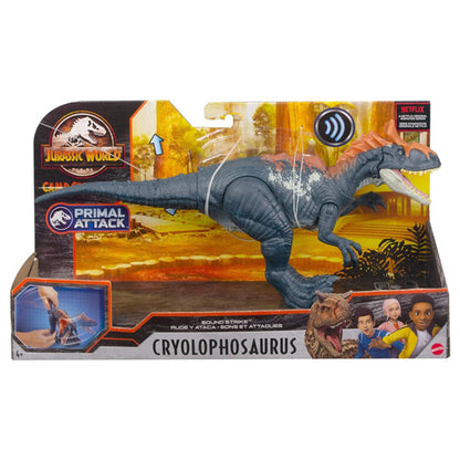 Jurassic World Toys Camp Cretaceous Sound Strike Cryolophosaurus Dinosaur Figure