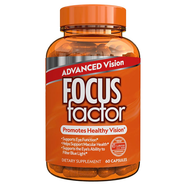 Focus Factor Advanced Vision Supplement for Eye Health Formula 60 Count