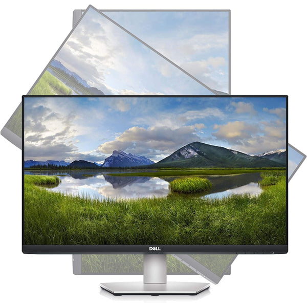 Dell S2421HS 24 Inch Full HD 1080p IPS Ultra-Thin Bezel Monitor, Silver, Black