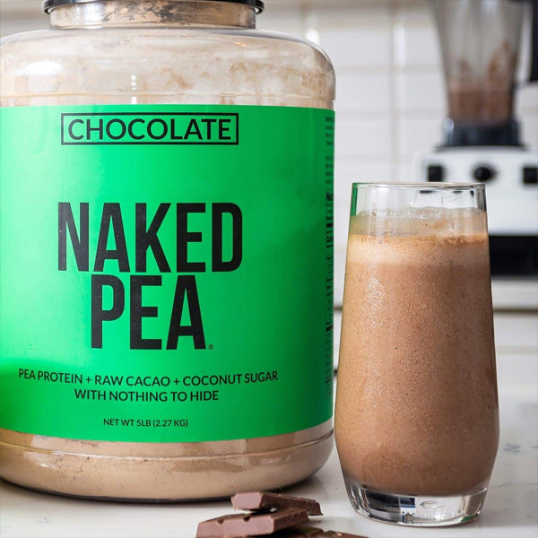 2 Pack - Naked Nutrition Chocolate Pea Protein Isolate 1LB