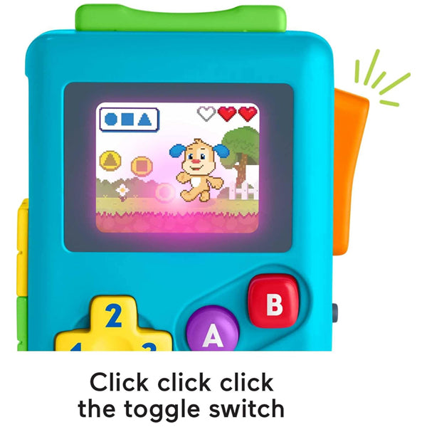 Fisher-Price Laugh & Learn Baby & Toddler Toy Lil’ Gamer Pretend Video Game