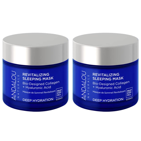 2 Pack - Andalou Naturals Deep Hydration Revitalizing Sleeping Mask