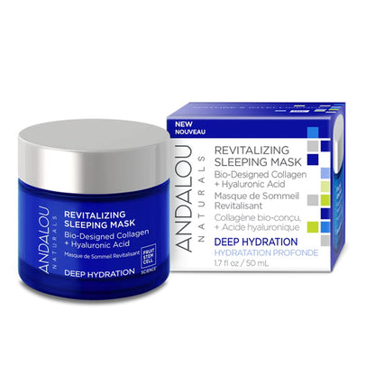 2 Pack - Andalou Naturals Deep Hydration Revitalizing Sleeping Mask