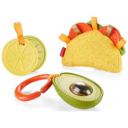 Fisher-Price Baby Pretend Food Baby Toys Taco Tuesday Gift Set