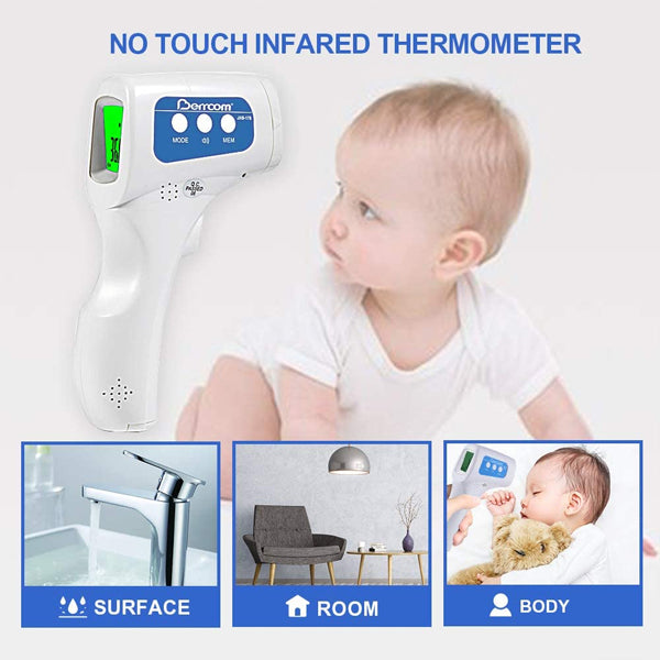 Berrcom Non-Contact 6-in-1 Infrared Thermometer Model JXB-178