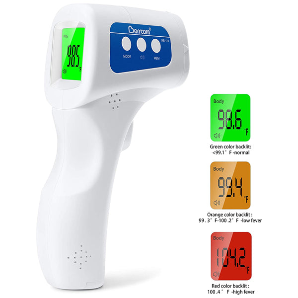 Berrcom Non-Contact 6-in-1 Infrared Thermometer Model JXB-178