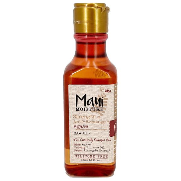 Maui Moisture Strength & Anti-Breakage + Agave Raw Oil, 4.2 oz - 3 or 6 Pack